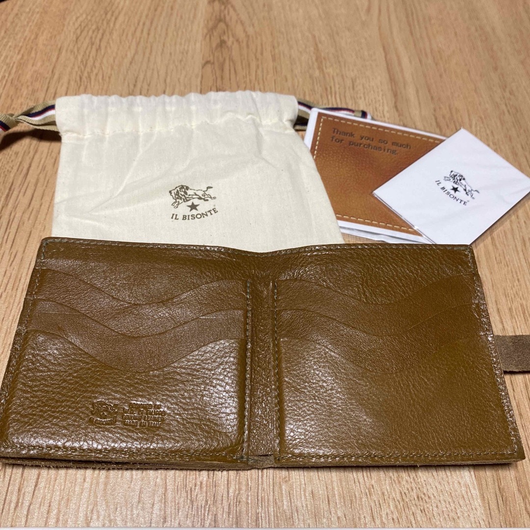 IL BISONTE(イルビゾンテ)のイルビゾンテ　2つ折り財布 レディースのファッション小物(財布)の商品写真