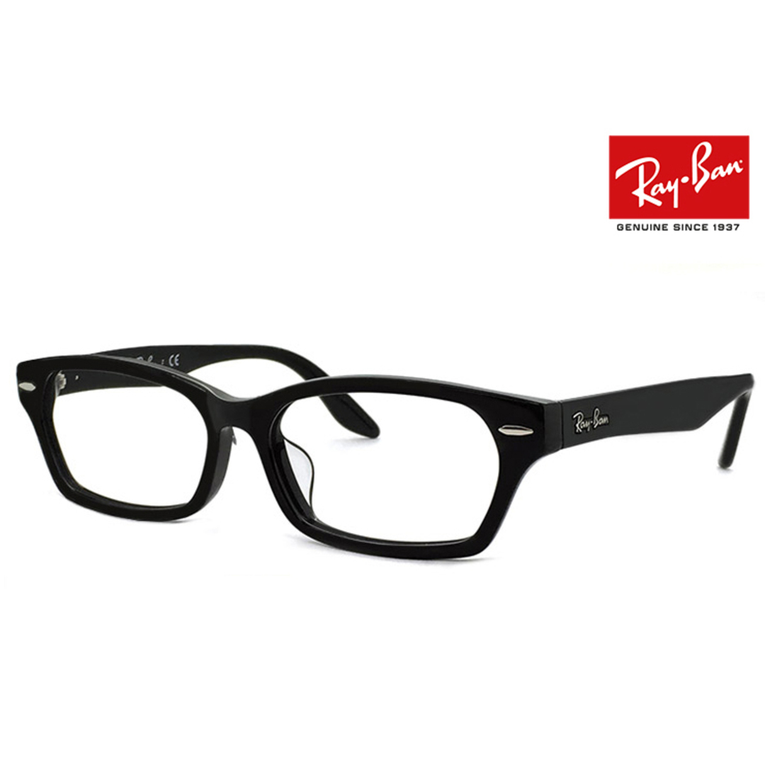 【新品】 レイバン メガネ RX5344d-2000 Ray-Ban 眼鏡 rb5344d メンズ 黒縁 めがね | フリマアプリ ラクマ