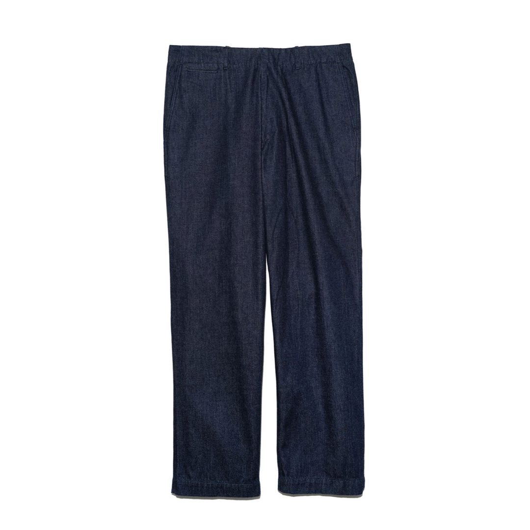 nanamica wide denim pants