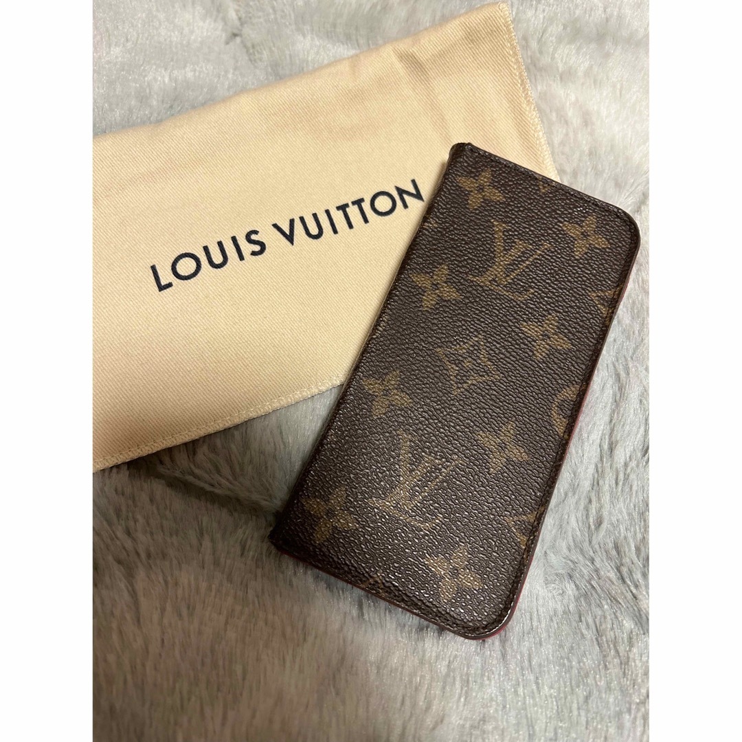 LOUIS VUITTON - ルイヴィトン iPhone X XS フォリオ モノグラム ...