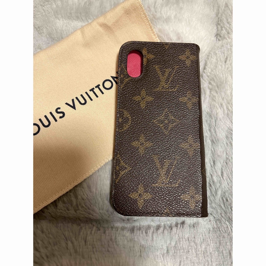 LOUIS VUITTON - ルイヴィトン iPhone X XS フォリオ モノグラム