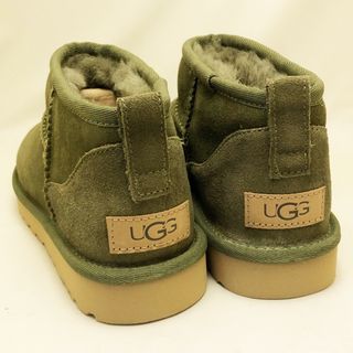 新品 UGG レディースブーツ クラシック ウルトラミニ オリーブ 23.0cm