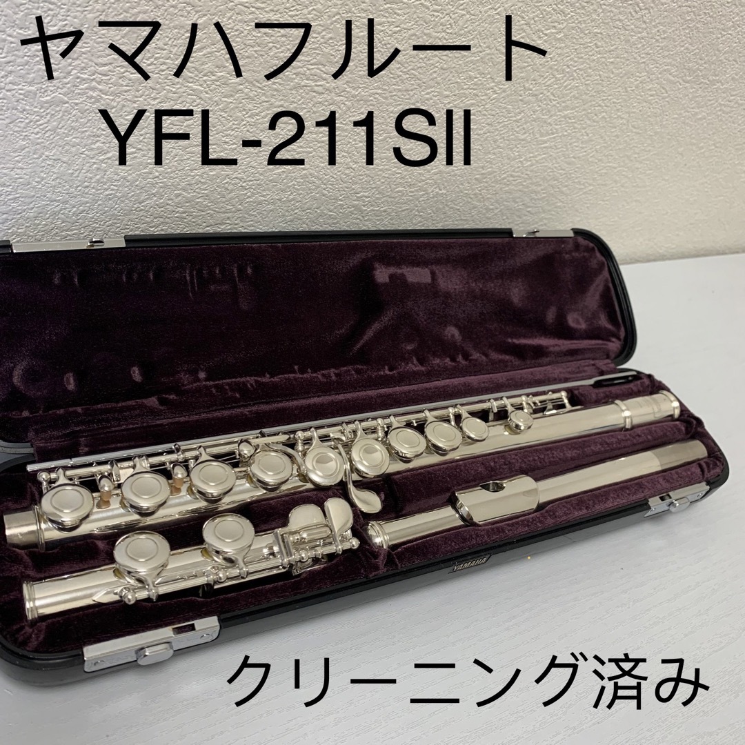 ヤマハ - ヤマハフルート YFL-211Sll Eメカ付きの通販 by musicgo's