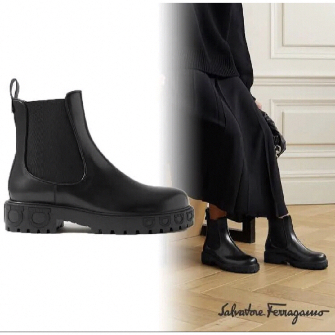 ❤️ほぼ新品❤️Salvatore Ferragamo❤️サイドゴアブーツ◆ガンチーニ