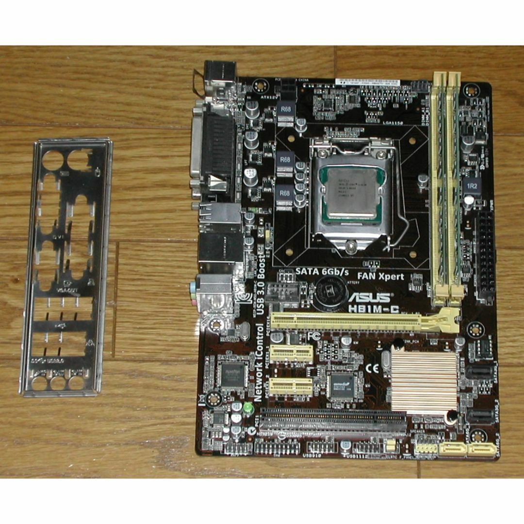 ASUS　H81M-C   LGA1150　i3 4130　4Gメモリ2枚付き