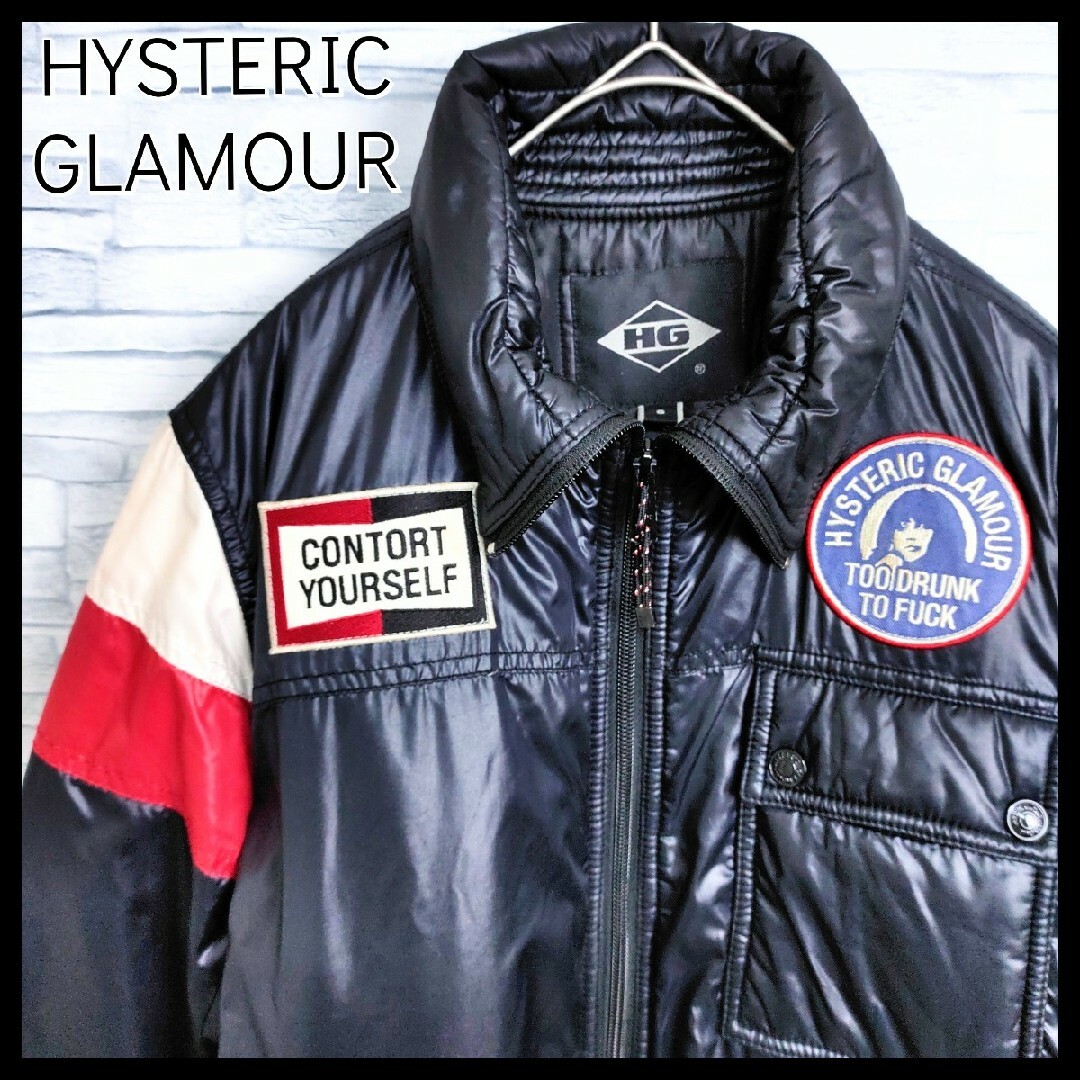 HYSTERIC GLAMOUR(ヒステリックグラマー)の【入手困難】ヒステリックグラマー☆ダウンジャケット　ヒスガール　プリマロフト メンズのジャケット/アウター(ダウンジャケット)の商品写真