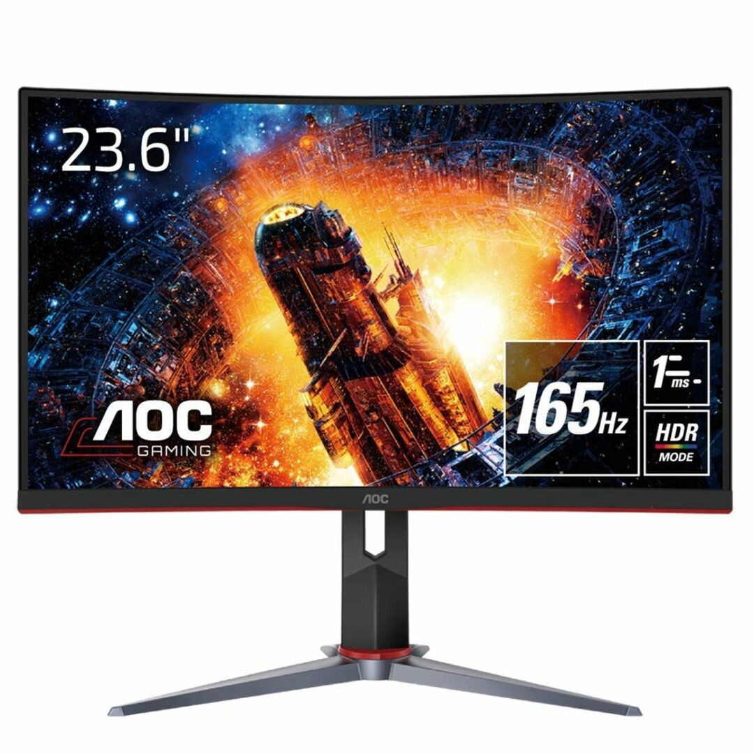 【色: ブラック】AOC ゲーミング液晶モニター C24G2/11 (23.6イ