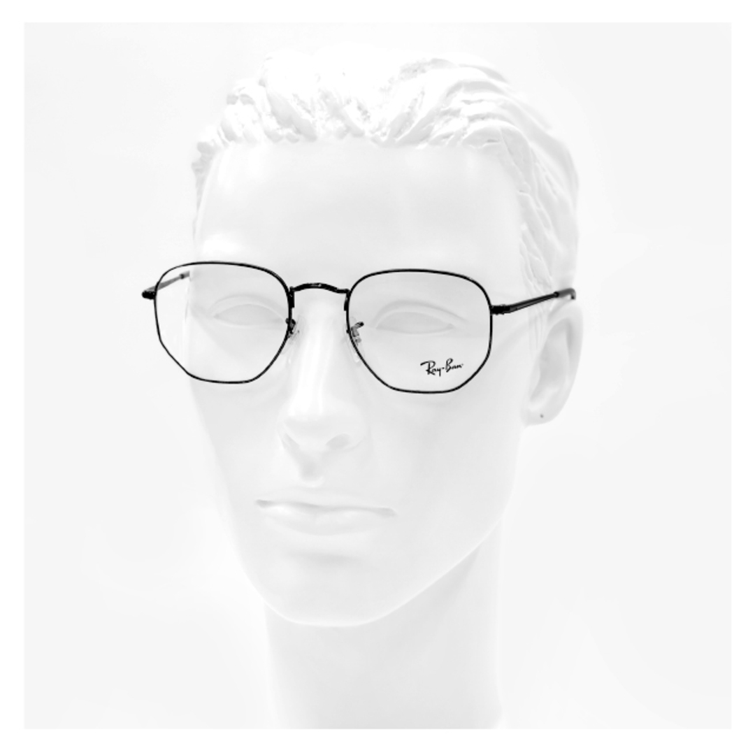 【新品】 レイバン 眼鏡 rx6448 2945 51mm メガネ Ray-Ban 多角形 型 ヘキサゴン フレーム rb6448 めがね メンズ レディース