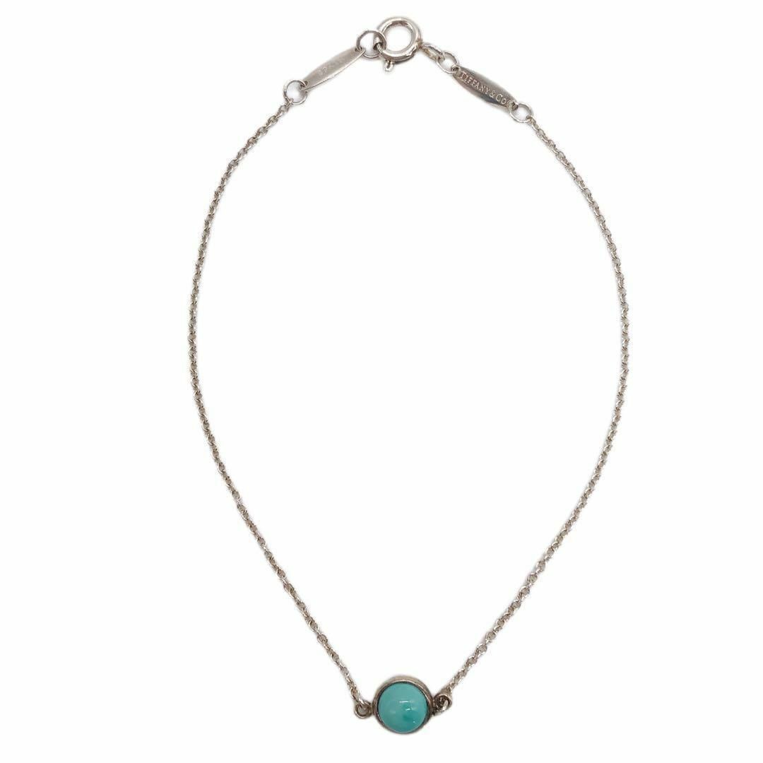 Tiffany ティファニー Ag925 ターコイズブレスレット 1.1g www