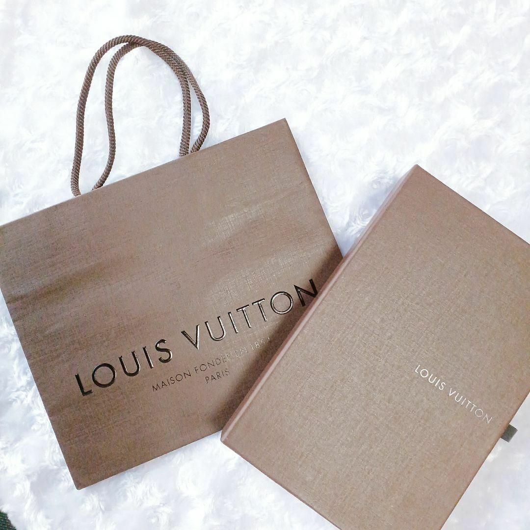 LOUIS VUITTON(ルイヴィトン)の【人気】LOUIS VUITTON　ルイヴィトン　紙袋＆空箱　ブラウンカラー レディースのバッグ(ショップ袋)の商品写真
