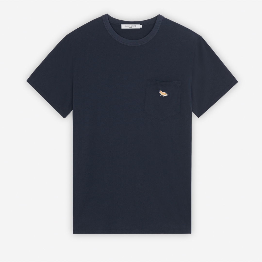 MAISON KITSUNE'(メゾンキツネ)のメゾンキツネ　ベイビーフォックスポケットTシャツ レディースのトップス(Tシャツ(半袖/袖なし))の商品写真