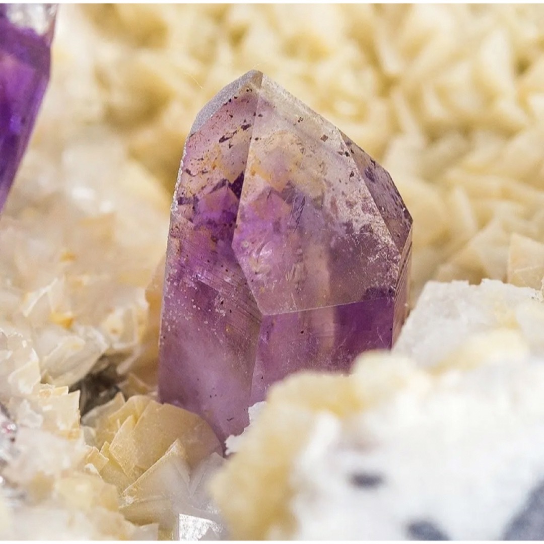 ナミビア エロンゴ アメシスト EC942 天然石 原石 鉱物標本 鉱石 紫水晶
