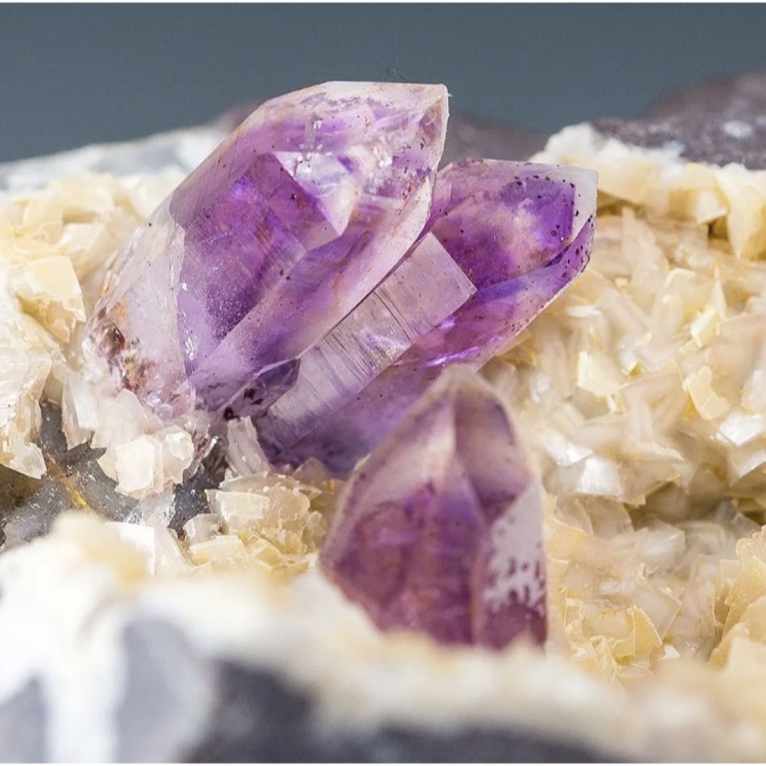 ナミビア エロンゴ アメシスト EC942 天然石 原石 鉱物標本 鉱石 紫水晶