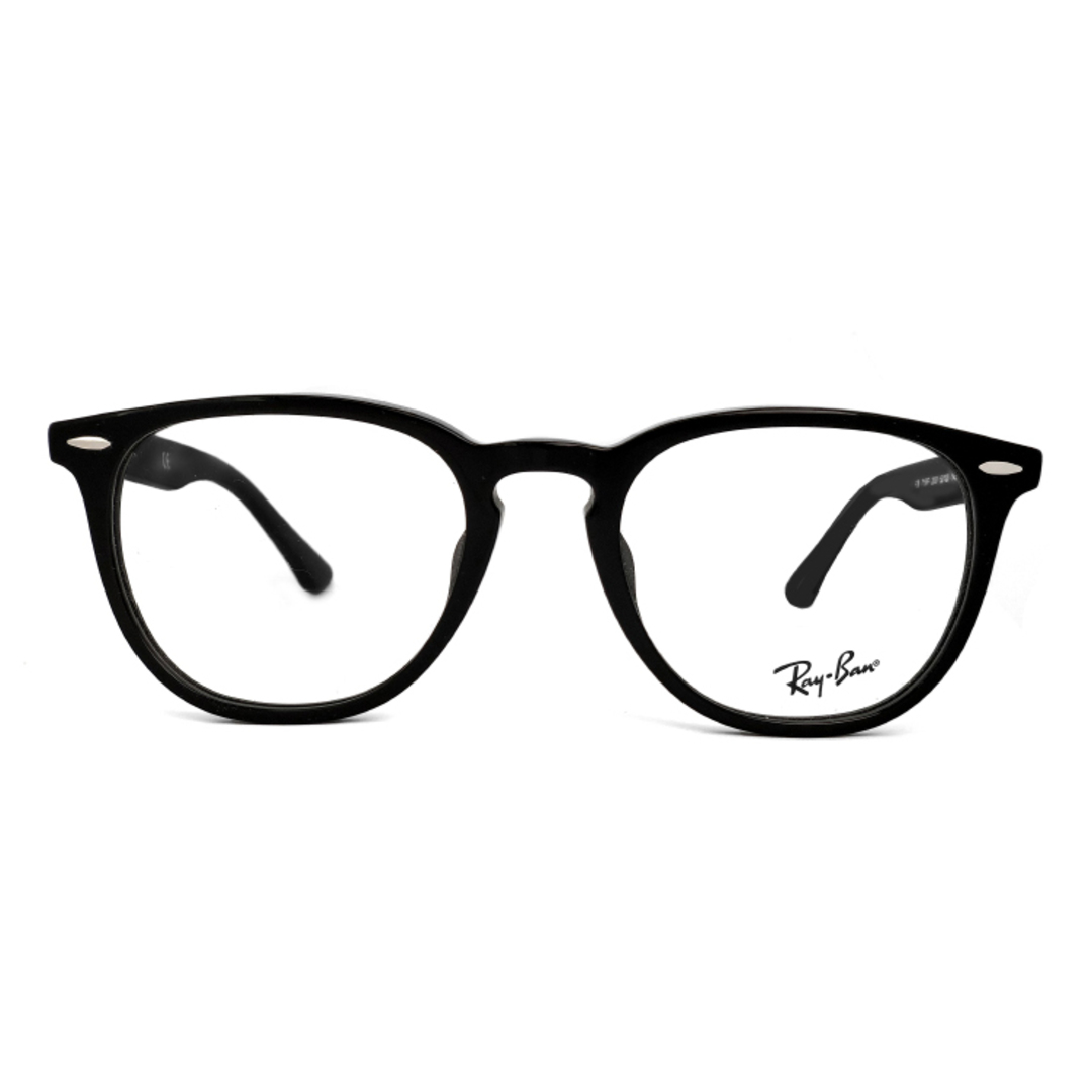 【新品】 レイバン 眼鏡 メガネ Ray-Ban rx7159f 2000 52mm 丸メガネ フレーム 黒ぶち めがね メンズ レディース  rb7159f ボストン