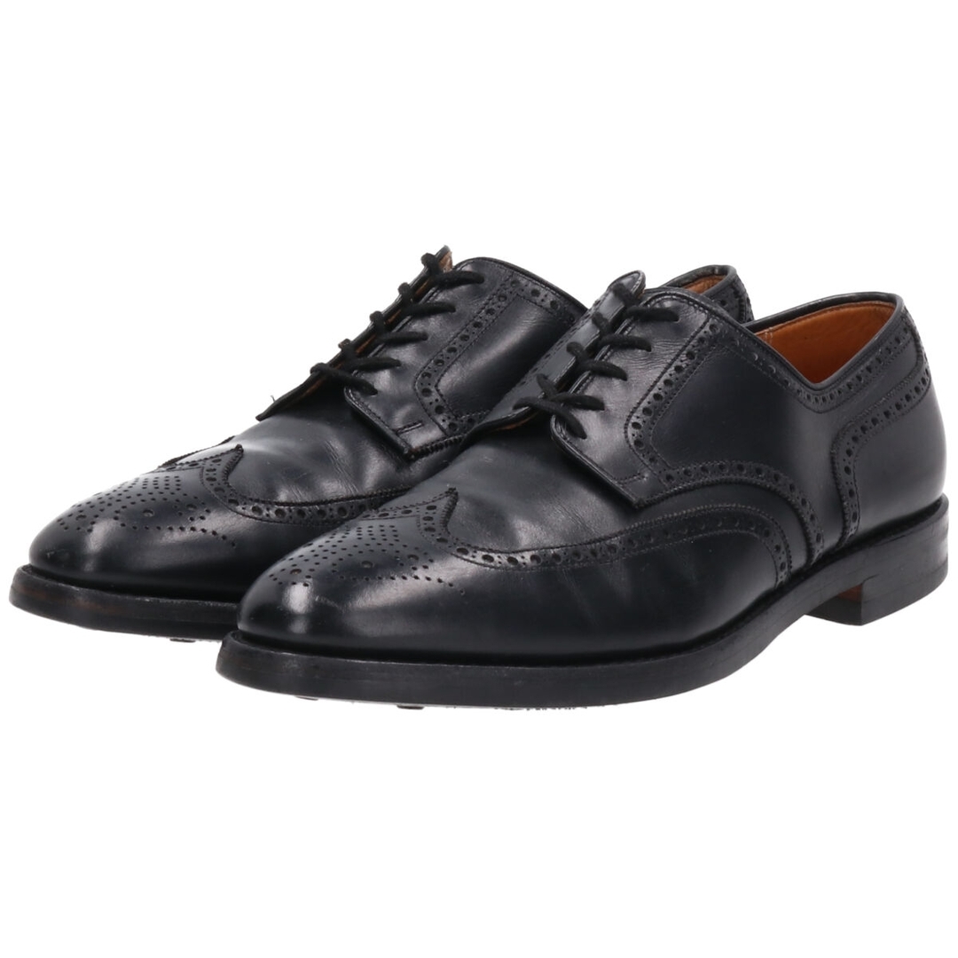 クロケットアンドジョーンズ CROCKETT & JONES ウイングチップシューズ 英国製 UK91/saa009719