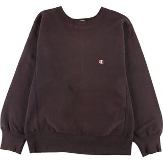 チャンピオン(Champion)の古着 80年代 チャンピオン Champion リバースウィーブ トリコタグ ワンポイントロゴスウェット トレーナー USA製 メンズM ヴィンテージ /eaa363477(スウェット)