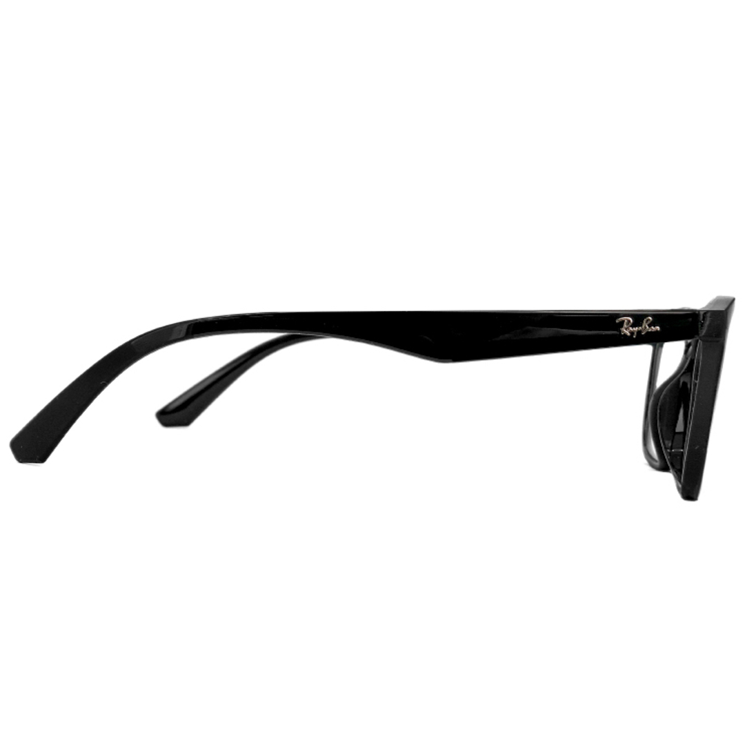 Ray-Ban(レイバン)の【新品】 レイバン 眼鏡 メガネ Ray-Ban rx7176f 2000 54mm 黒ぶち フレーム めがね メンズ レディース RX 7176 F rb7176f ウェリントン 型 メンズのファッション小物(サングラス/メガネ)の商品写真