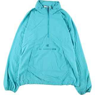 チャンピオン(Champion)の古着 90年代 チャンピオン Champion アノラックジャケット メンズL ヴィンテージ /eaa366992(ナイロンジャケット)