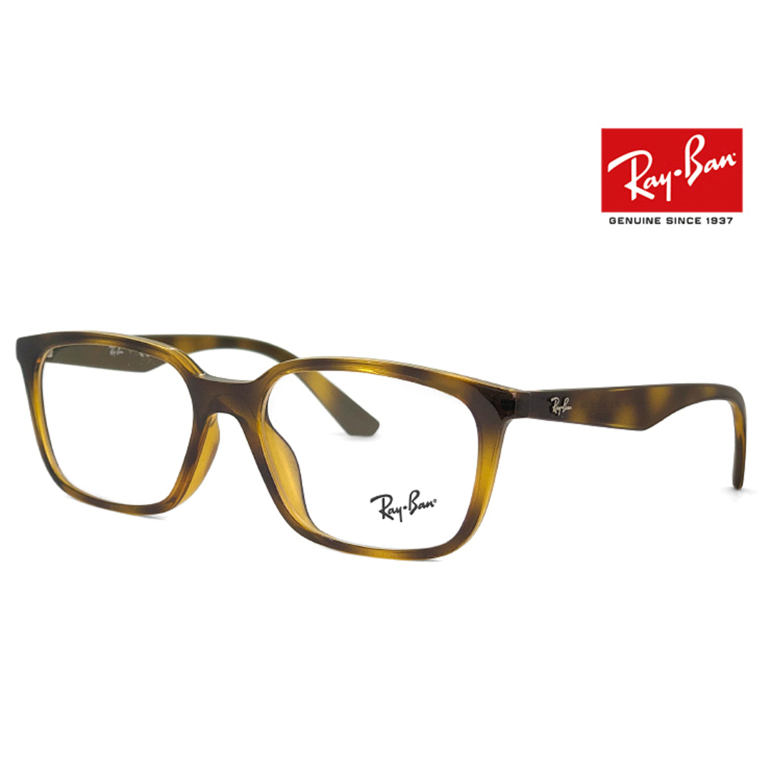 【新品】 レイバン 眼鏡 メガネ Ray-Ban rx7176f 2012 54mm べっ甲 カラー フレーム めがね メンズ レディース RX 7176 F rb7176f ウェリントン 型