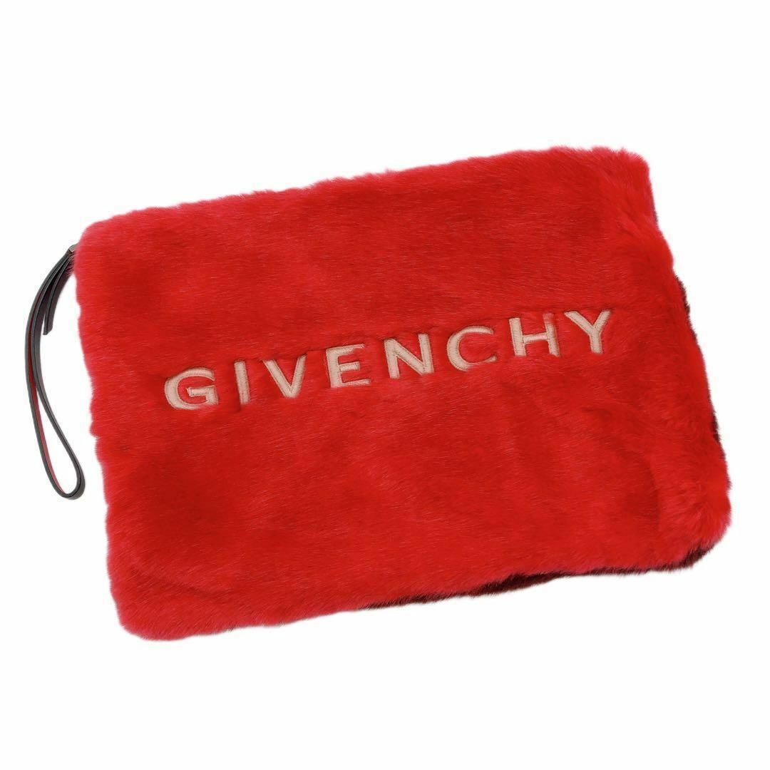 【良デザイン◎】GIVENCHY　ジバンシー　ジバンシィ　クラッチバッグ