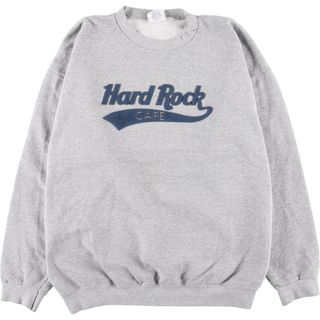 90年代 ハードロックカフェ Hard Rock CAFE ロゴスウェット トレーナー USA製 メンズXL ヴィンテージ /eaa295692