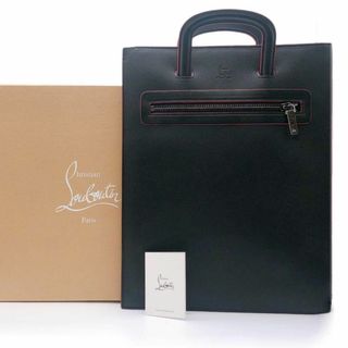 クリスチャンルブタン(Christian Louboutin)のクリスチャンルブタン 2wayバッグ レザー ブラック×レッド スパイク(その他)