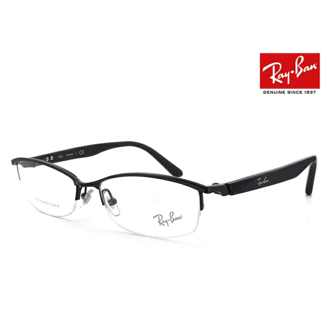 【新品】 レイバン 眼鏡 メガネ Ray-Ban RB8731D 1119 黒縁 めがね メンズ RX8731D チタンファッション小物