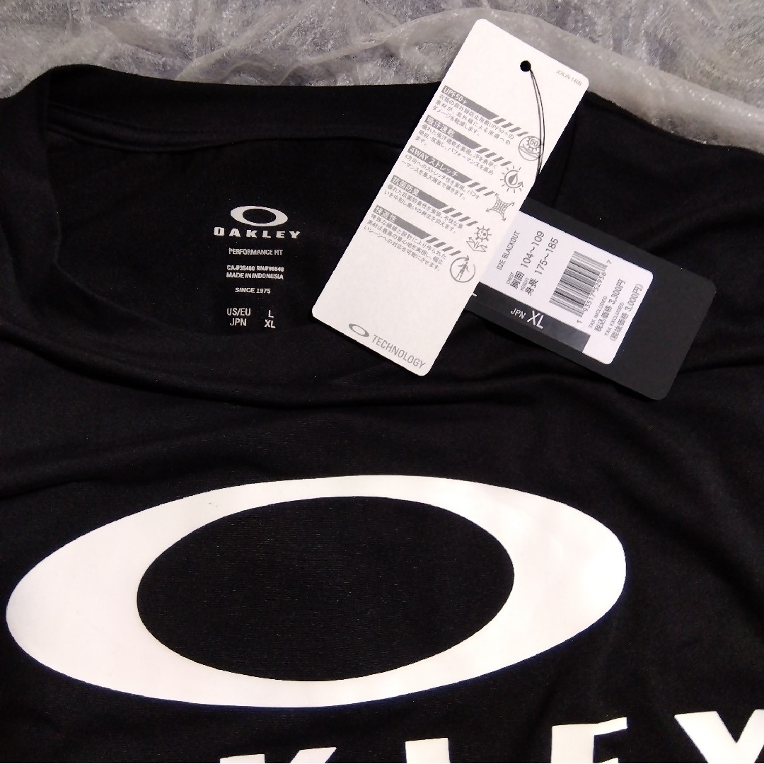 Oakley - [新品] OAKLEY オークリー Tシャツ ビッグロゴ 吸汗速乾 XL