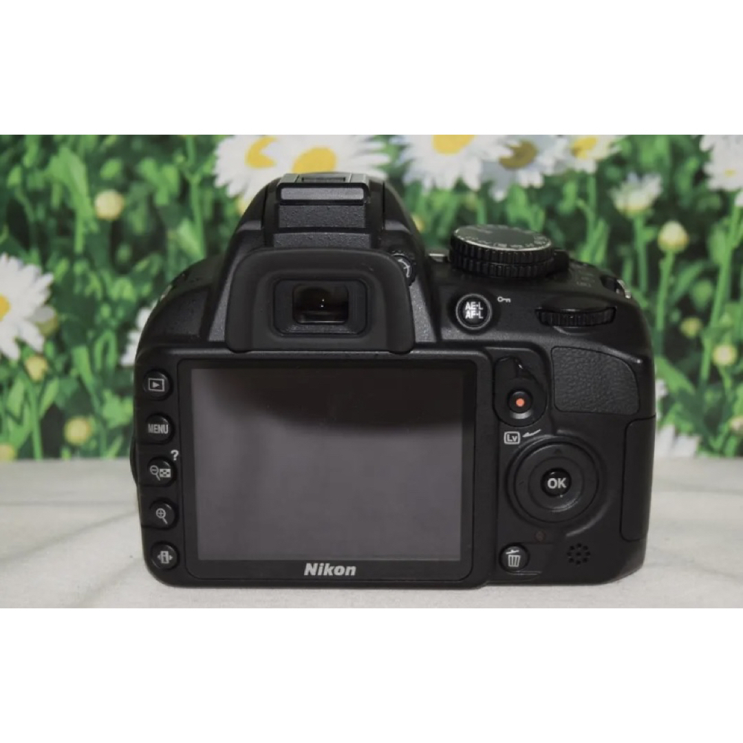 Nikon - 【美品】Nikon D3100 ダブルズームキット❤スマホへ転送可能