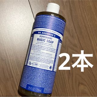 Dr.Bronner - ドクターブロナー マジックソープ ミント 2本の通販 by ...