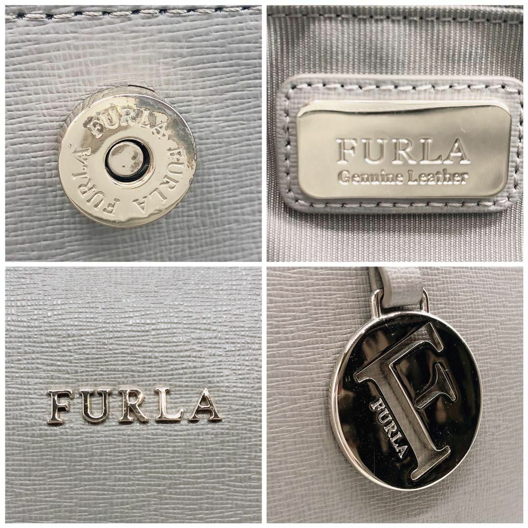 Furla(フルラ)のFURLA フルラ トートバッグ ベージュ グレージュ グレー系 レザー レディースのバッグ(トートバッグ)の商品写真