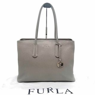 フルラ(Furla)のFURLA フルラ トートバッグ ベージュ グレージュ グレー系 レザー(トートバッグ)