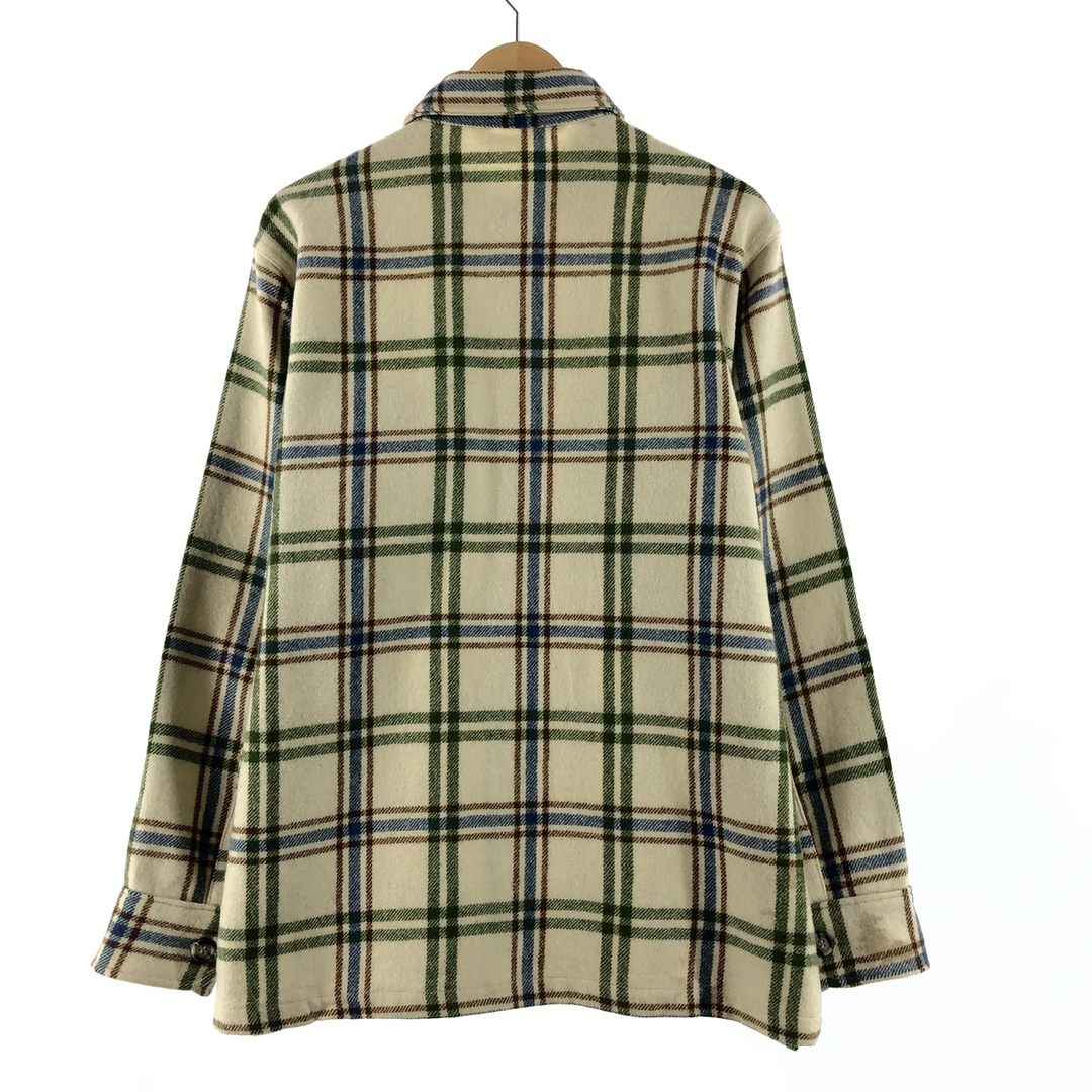 WOOLRICH(ウールリッチ)の古着 70年代 ウールリッチ WOOLRICH チェック柄 ウールボックスシャツ メンズL ヴィンテージ /eaa366661 メンズのトップス(シャツ)の商品写真