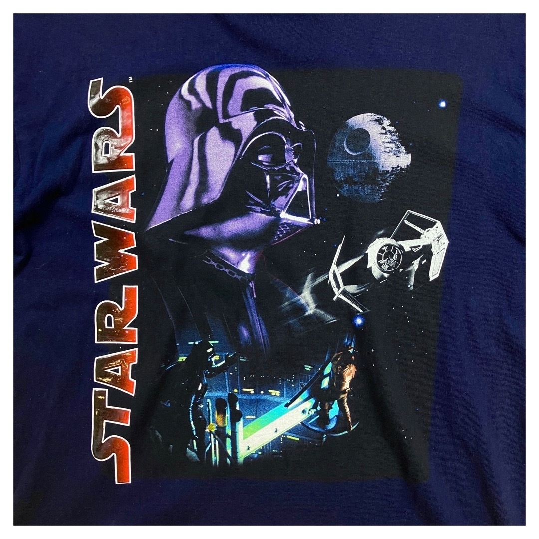 00s STAR WARS スターウォーズ ダースベイダー Tシャツ ネイビー | フリマアプリ ラクマ