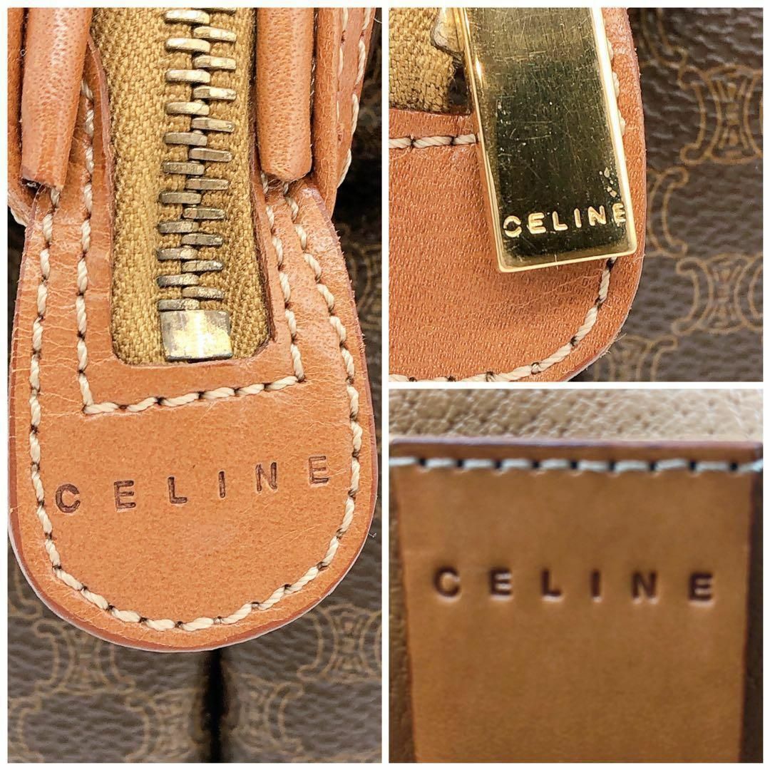 CELINE セリーヌ バニティ マカダム クラッチバッグ