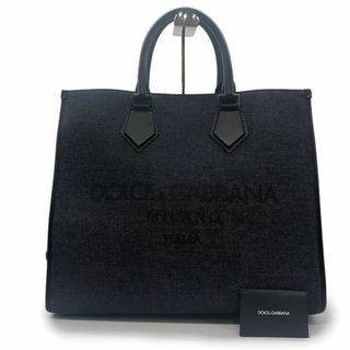 ドルチェアンドガッバーナ(DOLCE&GABBANA)のD&G ドルチェ&ガッバーナ デニム×レザー ハンドバッグ(トートバッグ)