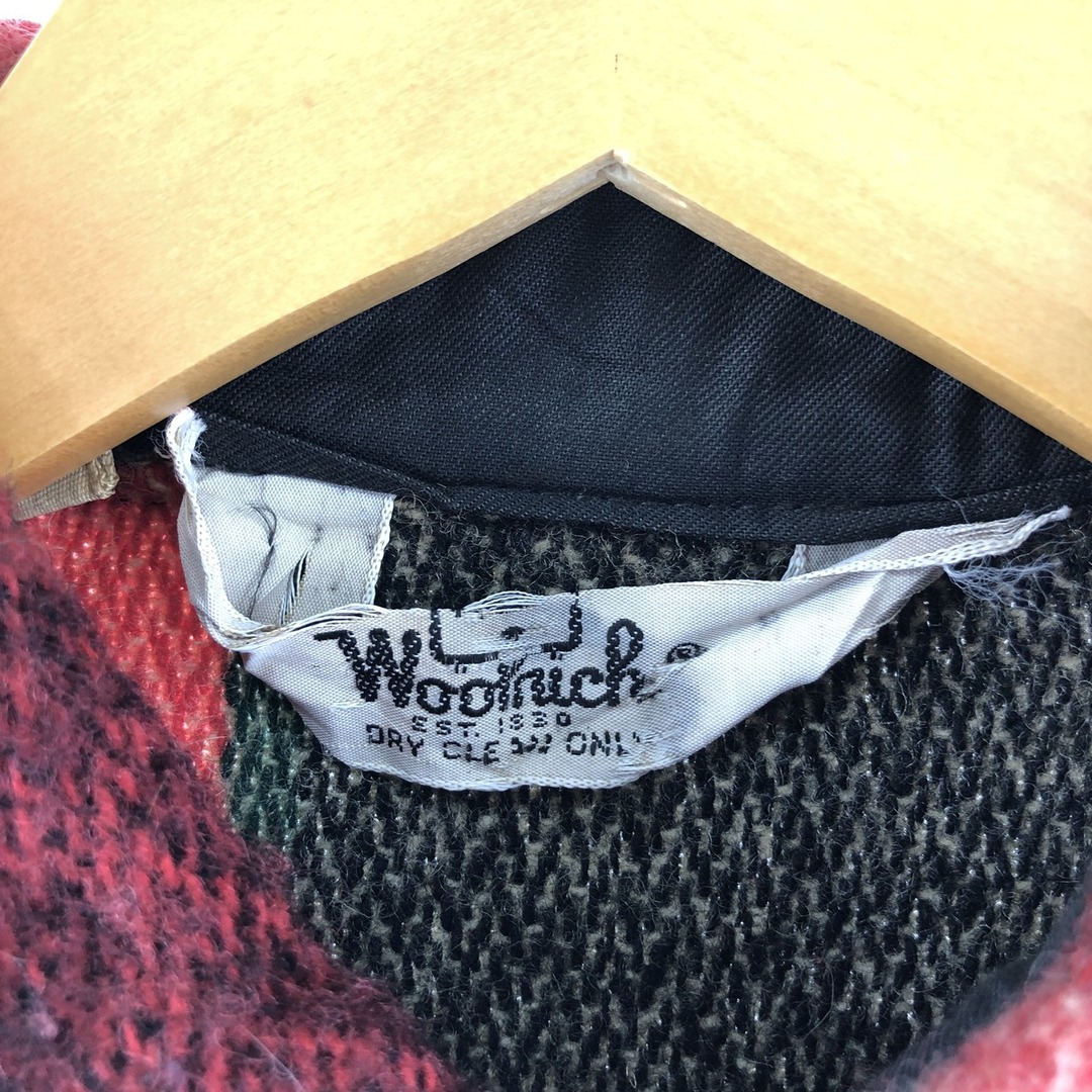 WOOLRICH(ウールリッチ)の古着 70年代 ウールリッチ WOOLRICH チェック柄 ウールシャツ メンズL ヴィンテージ /eaa366662 メンズのトップス(シャツ)の商品写真