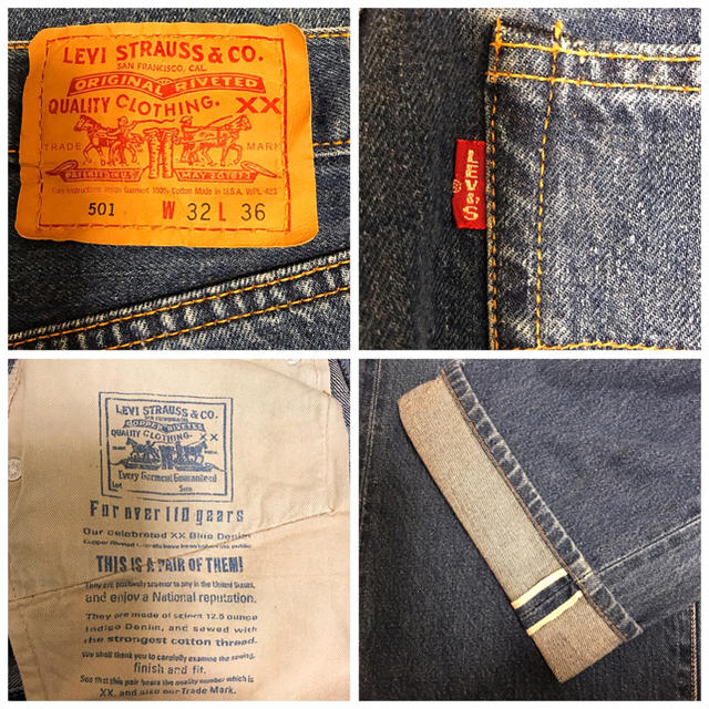 Levi's - LEVI'S リーバイス 501XX 110周年記念モデル バレンシア製 555の通販 by snoopy's shop