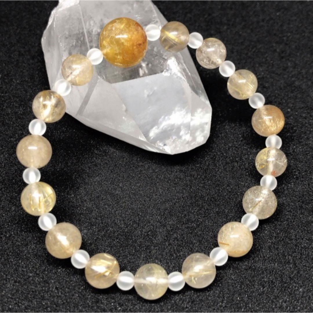 ついに再販開始! ‼️フラワーガーデンルチル ルチル 白水晶