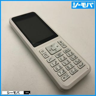 960 SIMフリー softbank Simply B 701SI 中古 白(携帯電話本体)