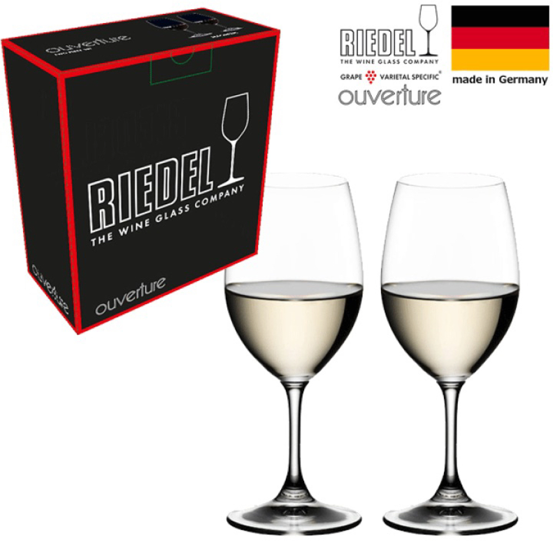 RIEDEL(リーデル)の【正規品】RIEDEL オヴァチュア ホワイトワイン 280ml 2脚セット インテリア/住まい/日用品のキッチン/食器(グラス/カップ)の商品写真