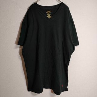 ラルフローレン(Ralph Lauren)の【POLO RALPH LAUREN ラルフローレン】VネックTシャツ（XL）(Tシャツ/カットソー(半袖/袖なし))