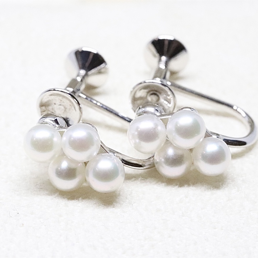 MIKIMOTO(ミキモト)のミキモト ベビーパール イヤリング シルバー レディースのアクセサリー(イヤリング)の商品写真