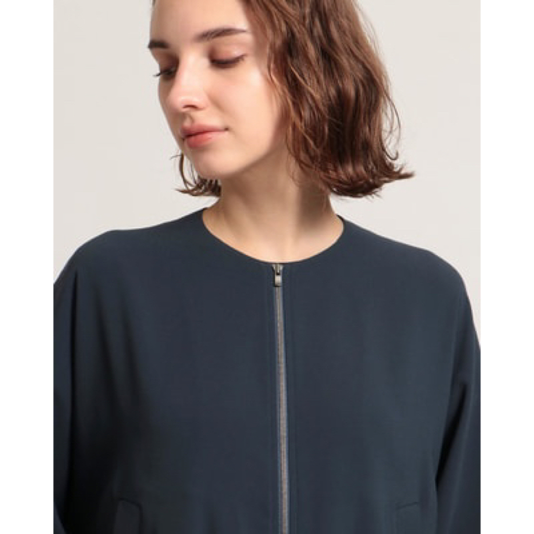 theory luxe 即完売 FLOW ウォッシャブル ジップアップブルゾン theory luxe 即完売 FLOW ウォッシャブル ジップアップブルゾン