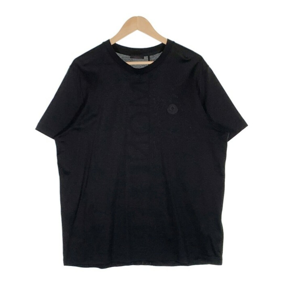 MONCLER(モンクレール)のモンクレール 21年 ラバーワッペン バックプリント Tシャツ サイズ L メンズのトップス(Tシャツ/カットソー(半袖/袖なし))の商品写真