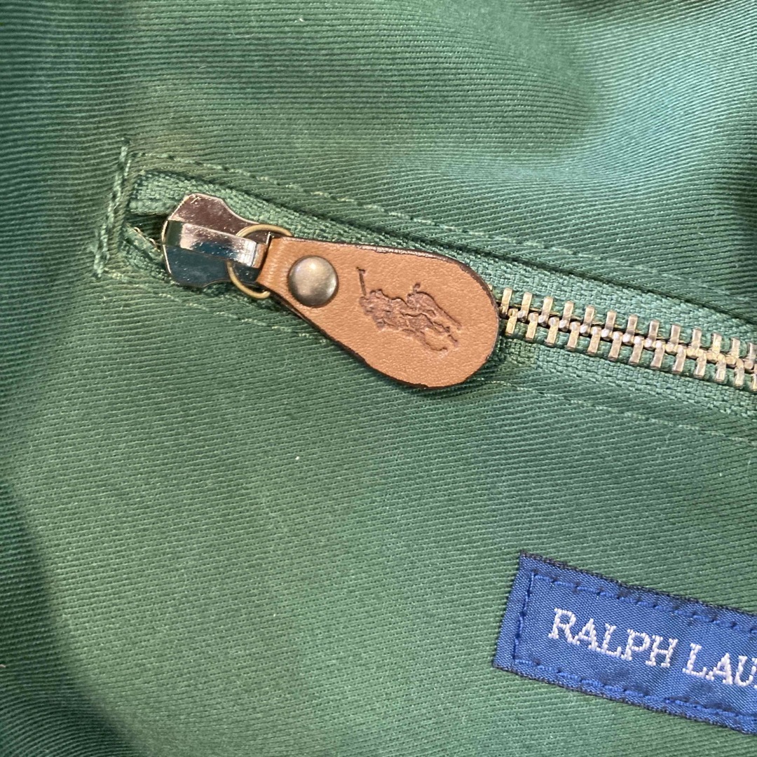 【新品同様☆】ラルフローレン 帆布キャンパス トートバッグ 刺繍ロゴ ボーダー