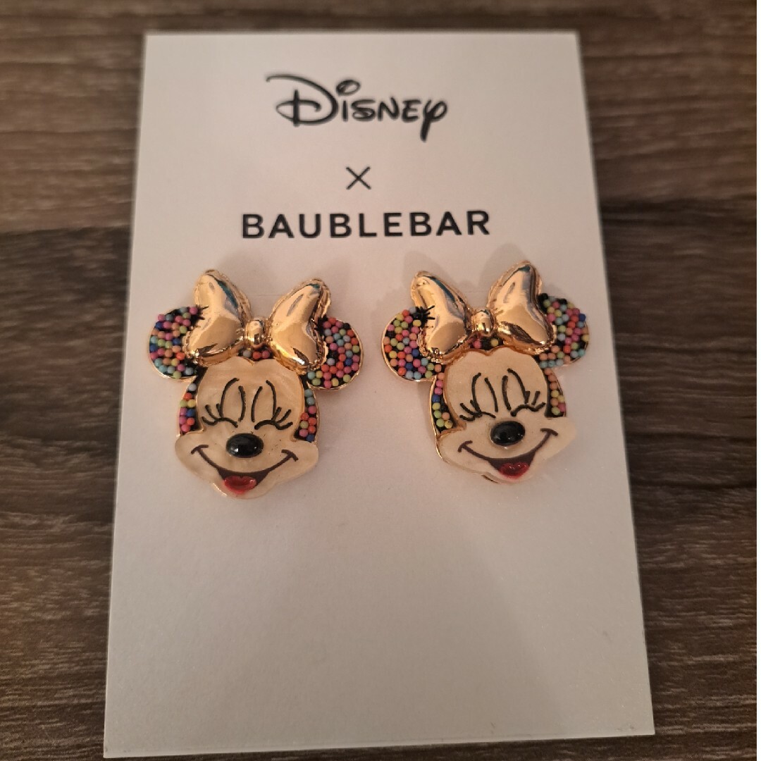 ディズニー Disney Baublebar ピアス ミッキー ミニー