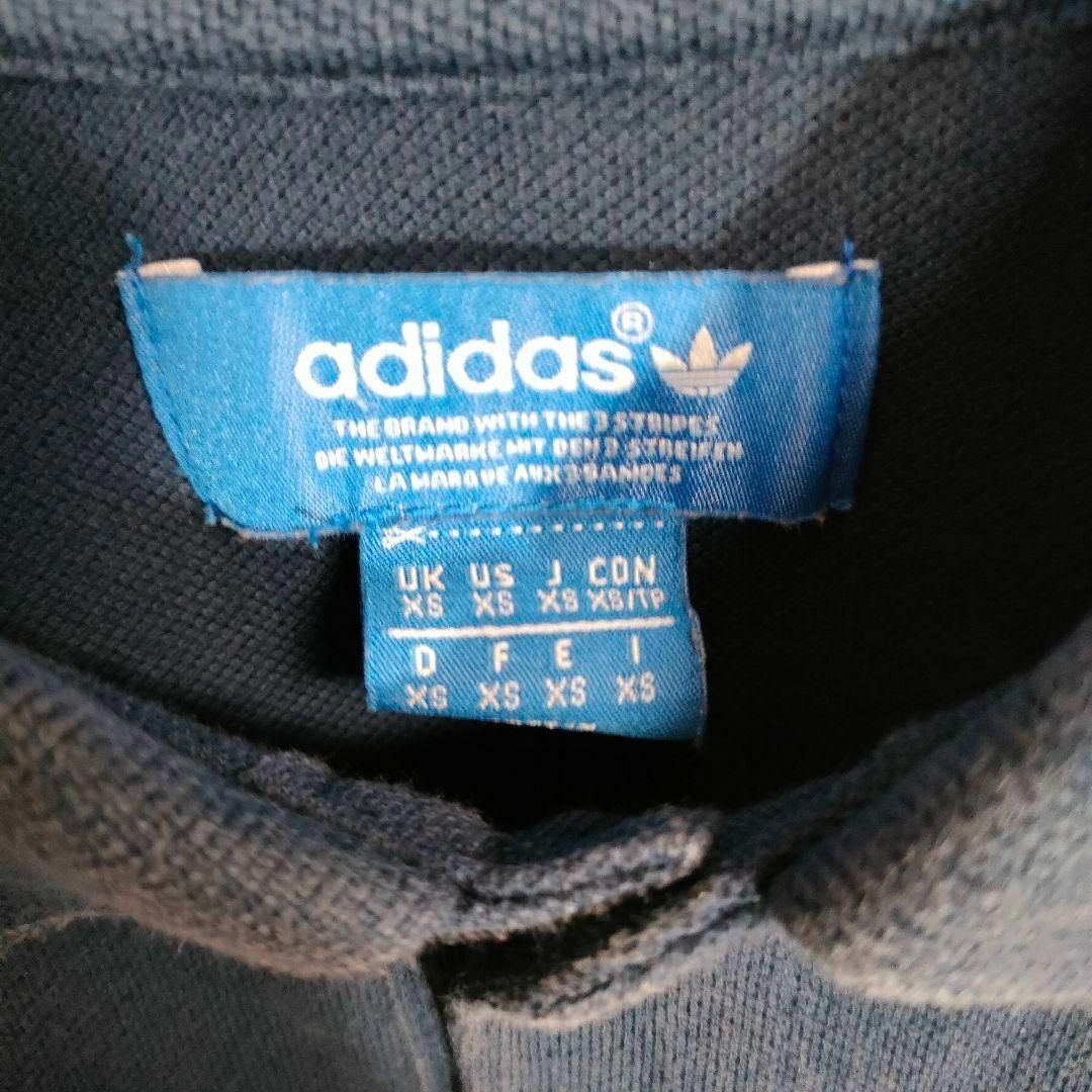 adidas(アディダス)の【adidas】90s 00s ポロシャツ（XS）グラデーション トリコロール レディースのトップス(ポロシャツ)の商品写真