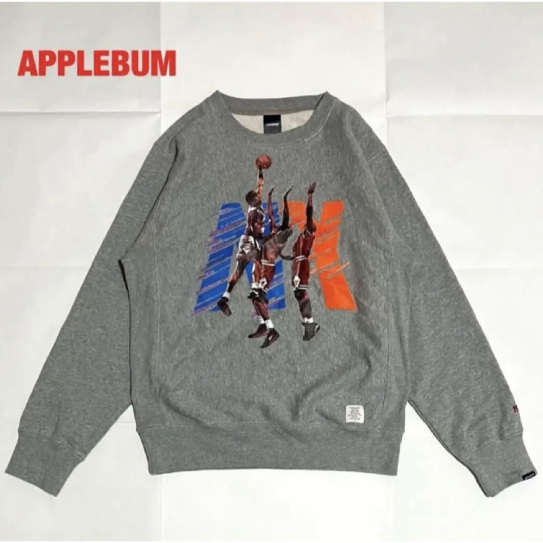 【人気】APPLEBUM　アップルバム　スウェット　NY vs CHI ‘93’