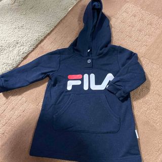 フィラ(FILA)のフード付ワンピース　80cm(ワンピース)